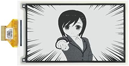 waveshare 3.7인치 E-Paper E-Ink Raw 디스플레이, 라즈베리 파이 4B/3B+/3B/2B/B+/A+/Zero/Zero W/WH/Zero 2W 시리즈 보드와 호환 480×280 픽셀, 4 그레이 스케일 부분 리프레시 지원 — 사진 5