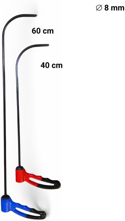 Paintless Dent Repair Kit 2 Pieces Adjustable Handle, Hail Dent Removal Tools That can Eliminate Most of car dents Within 30 Minutes for Repairing Hail Damage, Body Big Dents, Small Dents