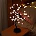 Produktbild LED Bonsai Tisch Baumlicht,45cm Artificial Light Tree,Innenbeleuchtung Tisch Stehleuchten,USB & Battery mit Berührungs Schalter,Tischlampe für Zuhause, Feier, Weihnachtsdekoration