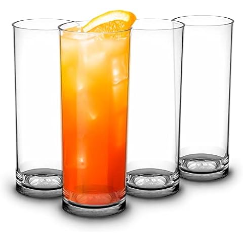 RB Longdrinkgläser Premium-Kunststoff Unzerbrechlich Wiederverwendbar 30cl Cover