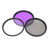 [Qualité d'image améliorée] Les filtres UV, CPL éliminent et absorbent les rayons UV, améliorant le contraste de l'image et réduisant les reflets, ce qui donne des photos et des vidéos plus nettes.