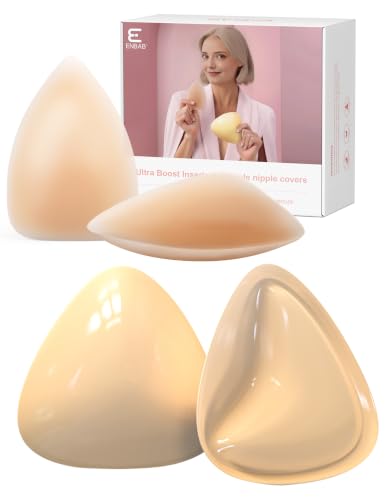 Image of Sticky Bra Push Up Pads & Nipple Covers,Waterproof for Swimsuit or Sports