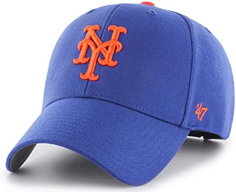 '47 MLB Team Color Home Basic MVP Adjustable Hat, Youth One Size Fits All image 4