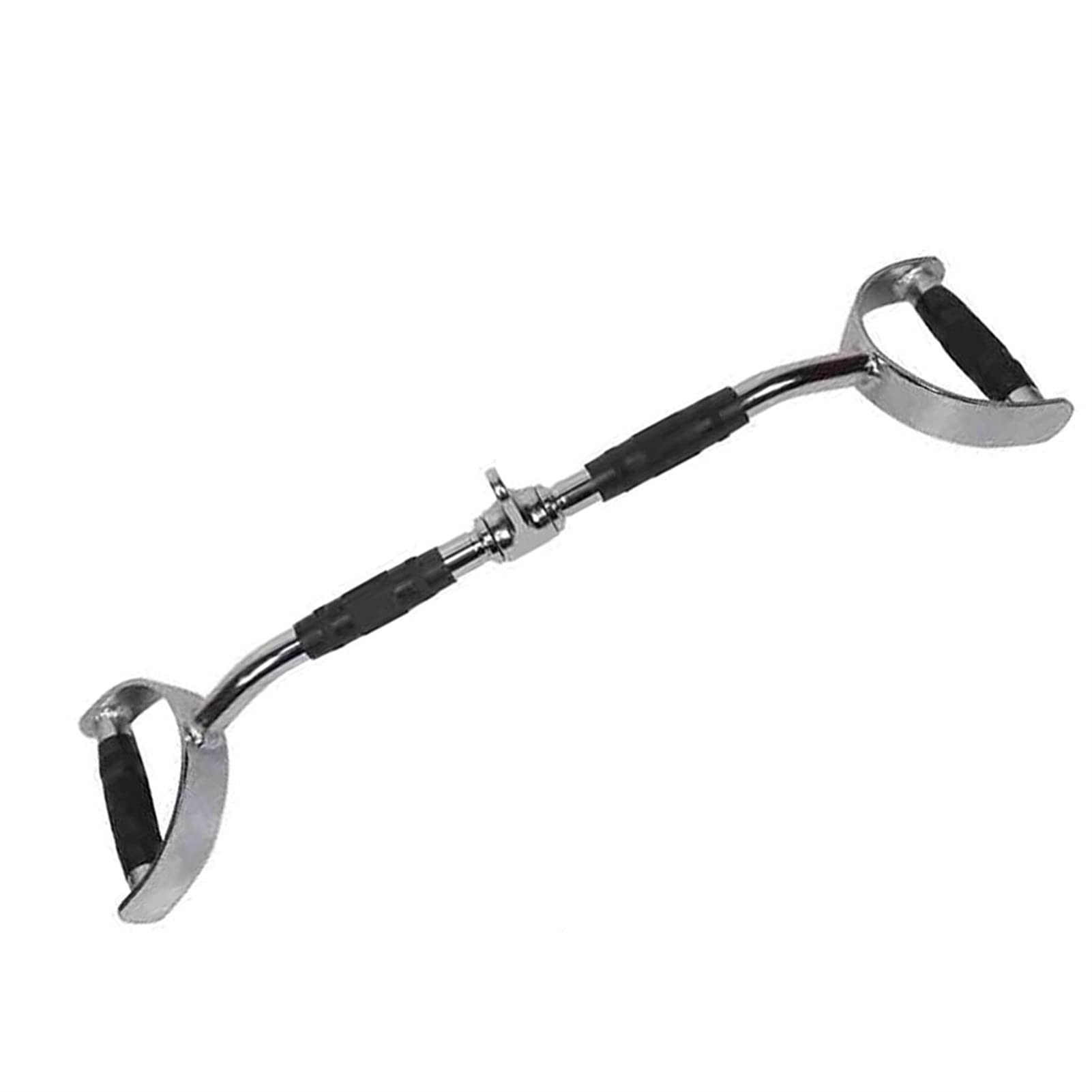 Barre de traction LAT de 70 cm avec cintre rotatif pour musculation à domicile