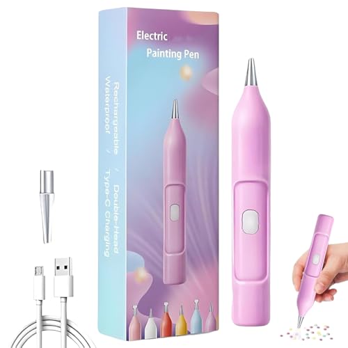 Stylo peinture gemmes électrique Penstone pour éviter la fatigue des mains en dot art adulte