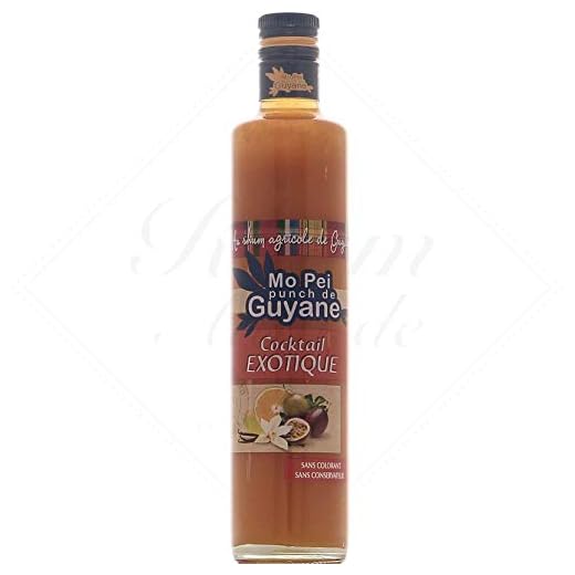 MO PEYI Délices de Guyane – Cocktail Exotique – Une Note Tropicale Pour Tous Vos Apéritifs – Ingrédients Naturels Et 100% Français – 50 Cl