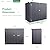 AECOJOY 46 Cu.Ft Outdoor Trash Can Storage Bike Storage Shed, Horizontal Storage Cabinet Waterproof, Garbage Can Storage Bicycle Sheds & Outdoor Storage Clearance in Grey