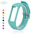 Produktbild Bemodst® Armband für Polar A360 Fitness-Tracker, Ersatzzubehör Uhrenarmband, weiches Silikon Schreibband Armband für Polar A 360 Smartwatch, blaugrün