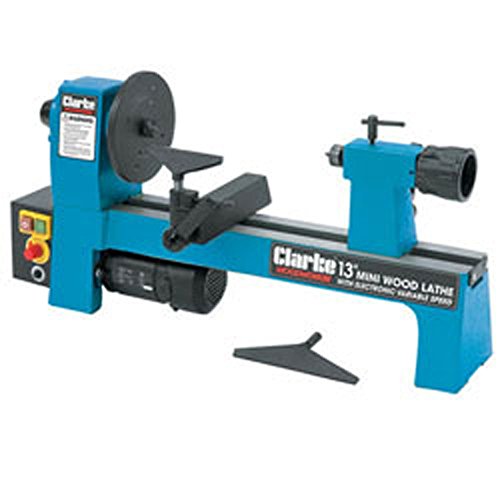 Image of CLARKE VARIABLE SPEED MINI WOOD LATHE by Clarke