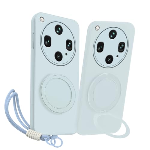 Honor Magic 6 Pro coque antichoc avec support astronaute bleu et protection caméra
