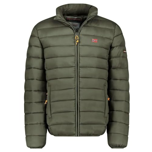 Geographical Norway Amigolor Men's Khaki Down Jacket, khaki, XL