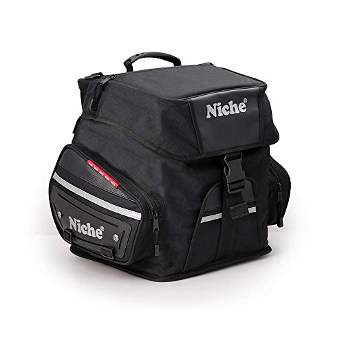 Niche Motorcycle Tail Bag Travel Luggage, Weather Resistant Touring Seat Bag For Sports Bike And Street Bike, Motorcycle Rear Bag Shoulder Bag, Universal Type Nmo-2215 #TOP2
