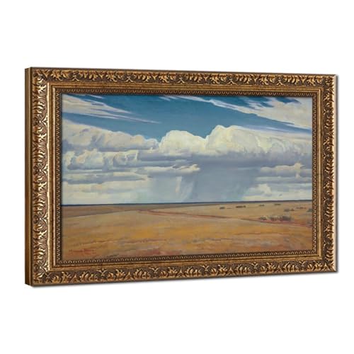 Toile Maynard Dixon pour habiller un mur vide avec un cadre paysage occidental
