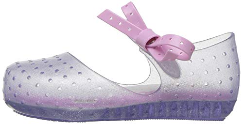 Mini Melissa Baby-Girl's Mini Furadinha X Ballet Flat, Clear Glass Sparkly, 5 Medium Us Toddler #TOP7