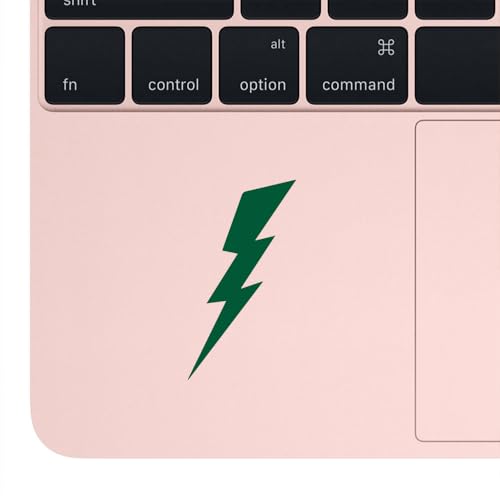Image of Lighting 1 (Green) (Set Of 2) Premium Waterproof Vinyl Decal Stickers For Laptop Phone Accessory Helmet Car Window Bumper Mug Tuber Cup Door Wall Decoration