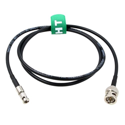 Câble 3G SDI Micro BNC vers BNC standard HangTon de 3 mètres pour moniteur vidéo