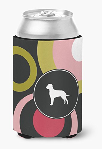 Caroline's Treasures KJ1023CC Can or Bottle Hugger Cooler Washable Drink Sleeve Collapsible Beverage Insulated Holder, Can Hugger, Multicolor
