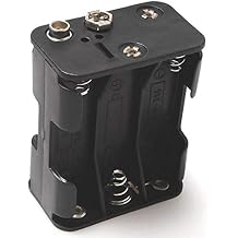 Corpco 6 x AA Battery Holder with Standard snap Connector 9V Output Type BH363