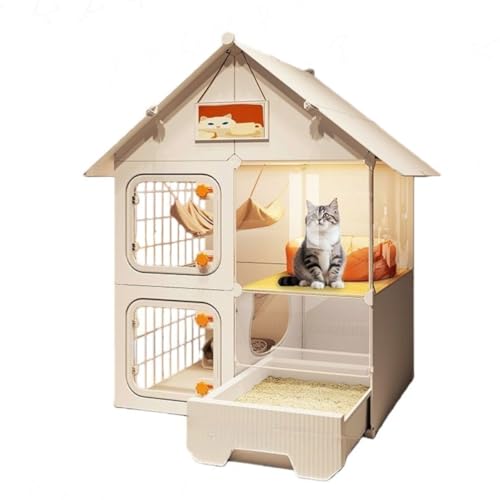 Fiozwea �L�p���B���A�t�B�I�Y�E�B�A�g�C���{�b�N�X�t���A�g�C���ƃ��r���O���[������̉��A����A���R�ŉ��K�Ȏ����y�b�g�n�E�X �̓����A�Ђ����̂悤�ȊO�ρA�������ȒP�i2�K���� - ���^�A����71cm�j (2�K - ���T�C�Y�A����71cm,�A�b�v�O���[