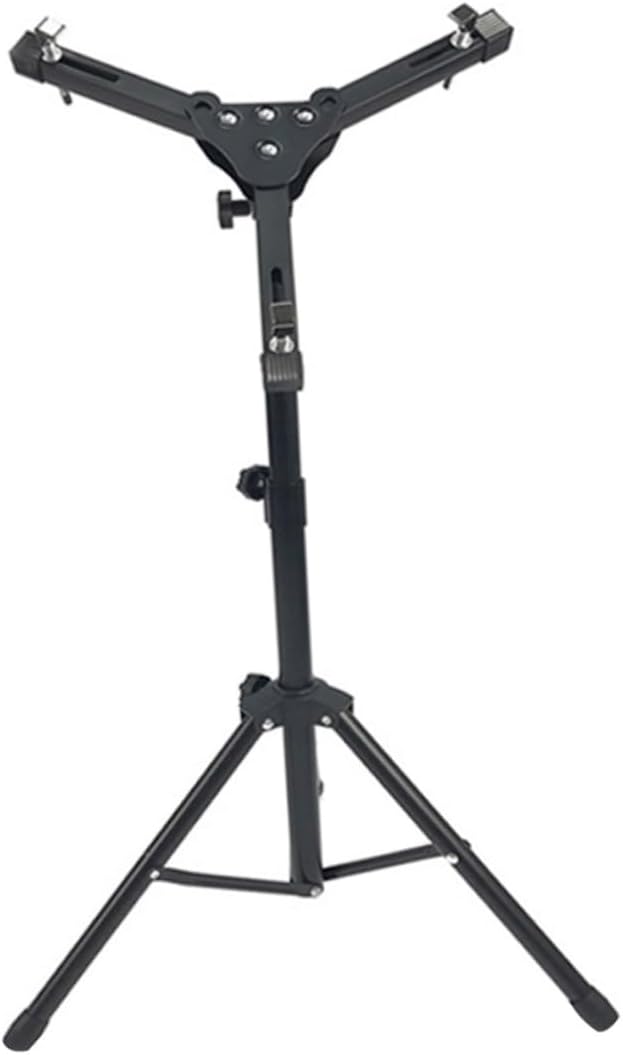 1pc Adjustable Dumb Drum Stand Portable Snare Drum Holder for Practice Pad Sturdy Material Compact Design for Use for Beginners and Musicians