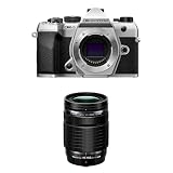 Bundle of OM SYSTEM OM-5 Mark II Body Silver Compact Light Weight Weather Sealed 4K Video Camera Best for Outdoor Travel + M.Zuiko Digital ED 40-150mm F4.0 PRO Compact Powerful Zoom