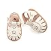Ohwawadi Baby Girl Sandals Summer Fashion Wedding Dress Flats Shoes Soft Sole Closed Toe Beach Casual Sandal Infant Newborn Crib Shoes