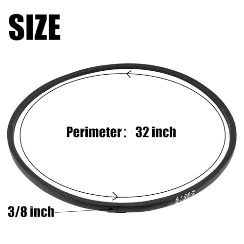 110-9429 Drive Belt 265-044 for Lawn Boy to-ro 110-9429 22156 22156TE Multicycler Super Recycler Super Bagger Recycler 10605 10606 10607 21 Inch Deck