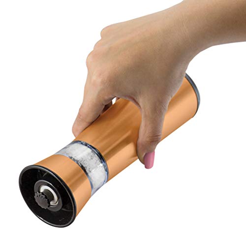 Kalorik Rechargeable Gravity Salt And Pepper Grinder Set (Copper) #TOP3