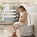Uncle Brown ST12U Smart Toilet, Bidet Toilet with ADA Height, UVC-Clean Water & PlasmaClean Technology for Enhanced Comfort & Hygiene, Auto open/close lid, Remote Control, Easy-clean