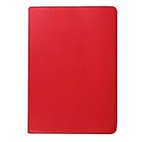 INSOLKIDON Compatibile con Samsung Galaxy Tab S2 9.7 (T810/ T813/ T815/ T819) Tablet Custodia protettiva in pelle Supporto sottile Custodia protettiva in pelle Custodia protettiva (Rosso)