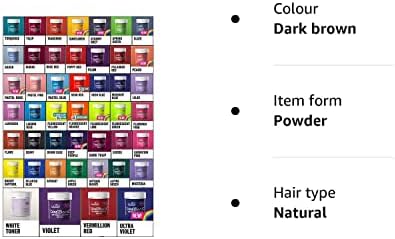 4 x TUBS DIRECTIONS Hair Dye/Colour CHOOSE ANY COLOURS
