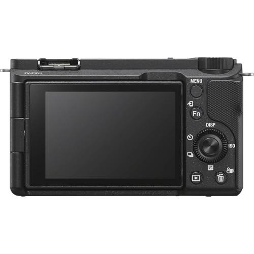 Image of Sony Alpha ZVE10 II - APS-C Interchangeable Lens Mirrorless Content Creators' Camera - Black - Body Only (Value Bundle)