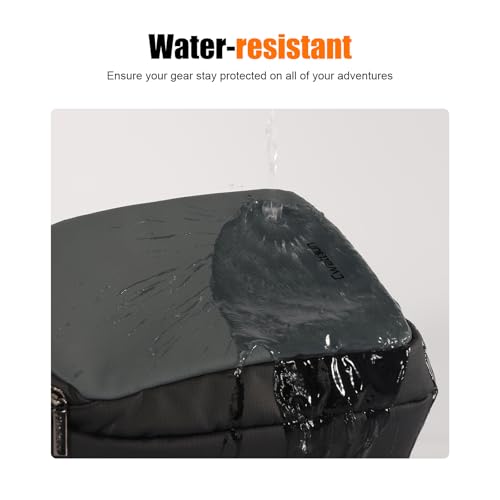 Bolso cámara Cwatcun tipo bandolera pequeño resistente al agua miniatura 6
