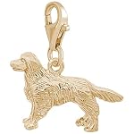Womens Clasp Style Charms Gold Plated