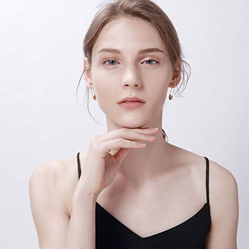 Beauty Charm Safety Pin Earringsstainless Steel Gold Plated Small Hoop Earrings Stylish Cartilage Earrings Punk Goth Jewelry Gift For Women Girls Men #TOP3