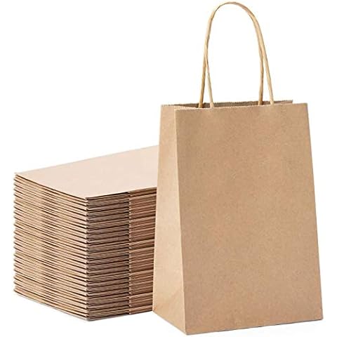 Bolsa de regalo Switory Kraft de 50 piezas Cover