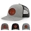 Heather Grey(light)/Black Mesh
