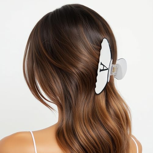 HAIMEIKANG Initial Claw Clip for Women, Personalized Letter Hair Clip — view 4