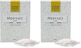 Küper Selection Meersalz - 1000g grobes Salz zum Würzen und Verfeinern - ohne Zusätze oder chemische Nachbehandlung (Packung mit 2)