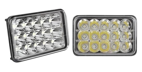 Phare moto 4x6 LED H4 pour XR250L et XR650R d'une puissance optimale