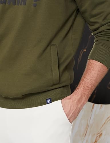 Image of Amazon Brand - Symbol Men Cotton Rich Light Weight Crew Neck Sweatshirt (Regular Fit)