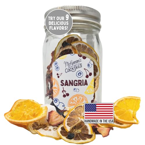 McKinnon&rsquo;s Dry Craft Cocktails Dehydrated Fruits and Herbs, DIY Mixology, Infusion Kit, Mason Jar...