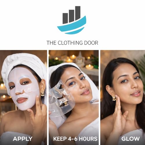 Image of Bio Collagen Real Deep Face Mask Sheet Korean Overnight Collagen Face Mask Deep Hydration Skin Repair Glowing Skin Anti-Aging Moisturizing Korean Skincare Low Molecular Collagen 34 ml (Pack of 1 Pcs)