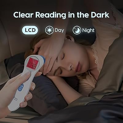 Forehead Thermometer and Oral Basal Body Thermometer