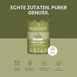 catz finefood Classic Huhn & Fasan Katzenfutter nass, 6 x 400g Dosen