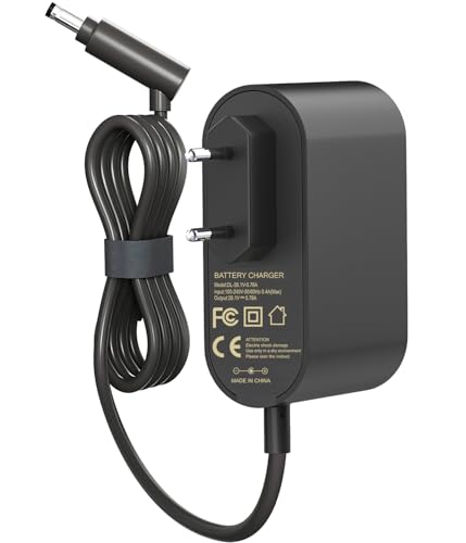 Ladekabel Dyson V8 Ladegerät 26.1V Netzteil für Dyson V8 V7 V6 DC58 DC59 DC60 DC61 DC72 SV03 SV04 SV05 SV06 SV09 SV10 SV11 Absolute Fluffy Motorhead Animal Cordless Vacuum Cleaner Staubsauger Adapter