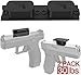 Awesafe 2-Pack Gun Magnets, Gun Mount Holder with 30 lb Rating, Firearm Accessory Used In Home, Office, Car, Vehicle, Desk, Truck, Wall etc, Concealed Holder For Handgun, Rifle, Shotgun, Pistol