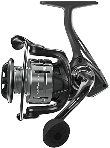 Cadence Essence Spinning Reel, Lightweight Carbon Frame and Side Plates, 9 + 1 Durable & Corrosion Resistant Ball Bearing System, Smooth and Powerful Drag