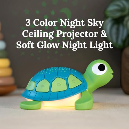Yogasleep Baby Soundscene White Noise Sound Machine, 20 Relaxing Sounds & Lullabies, Starry Night Light Projector, Bedroom Decor for Infant, Toddler & Kids, Noise Canceling & Sleep Aid, Registry Gift