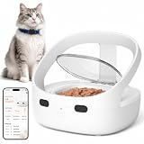 RFID Collar Cat Feeder for Multi-Cat Homes, Helps Reduce...